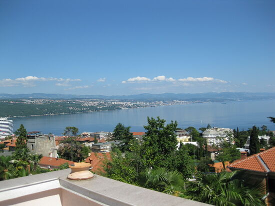 Blick auf die Kvarner Bucht