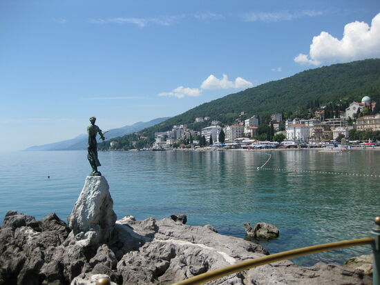 Das Mädchen mit de Möwe