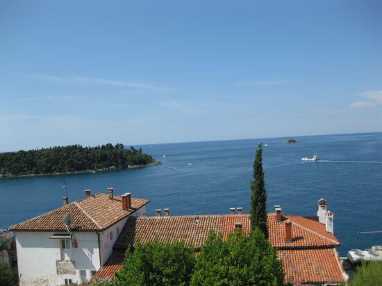 Blick von Villa Marea auf die Bucht