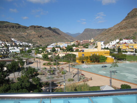 Blick von Dachterrasse