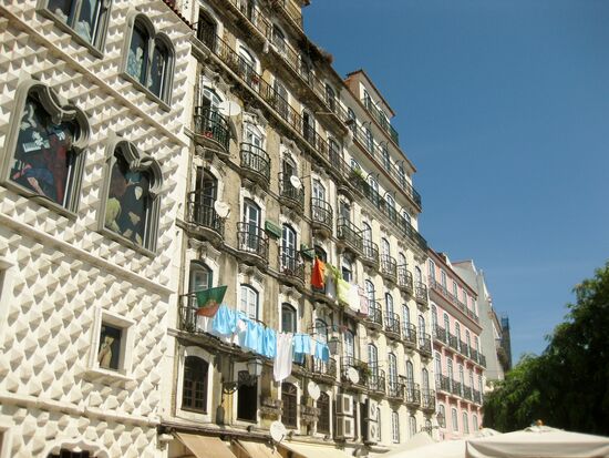 Haus in der Nähe des Praca Comercio