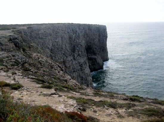 Die Steilküste am Kap