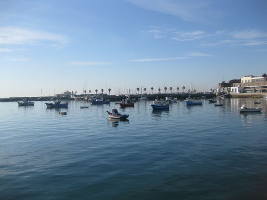 Der kleine Hafen von Cascais