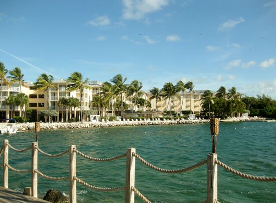 Blick auf das Resort