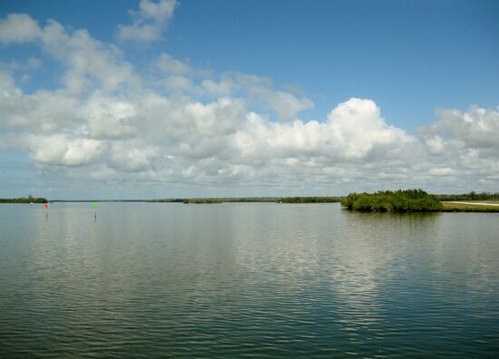 Wasser so weit das Auge reicht