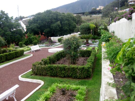 Gut angelegter Garten