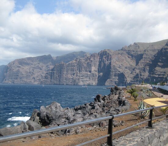 Blick auf Los Gigantes