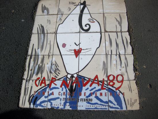 Schönes Motiv für den Karneval 89 in der Nähe des