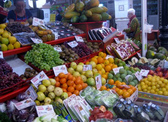 Obst in allen Sorten und Farben