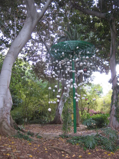 Ein Hingucker im Park