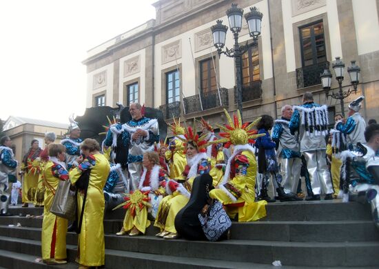 Vorbereitung zum Konzert