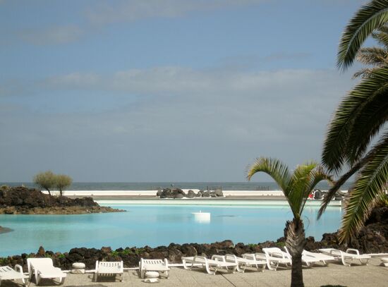 Das Meerwasserschwimmbad