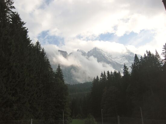 Blick auf die Zugspitze