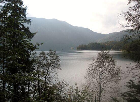 Der Eibsee am Morgen