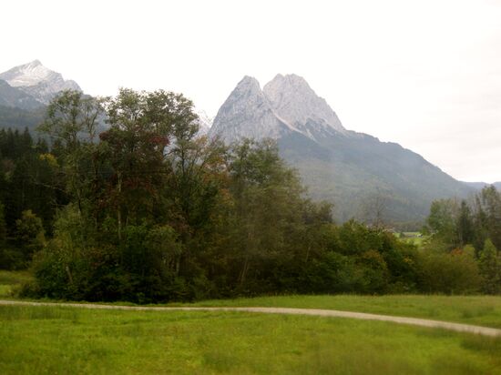 Fahrt mit der Zugspitzbahn
