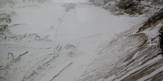 Blick auf den Sessellift