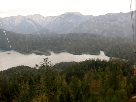 Blick auf Eibsee