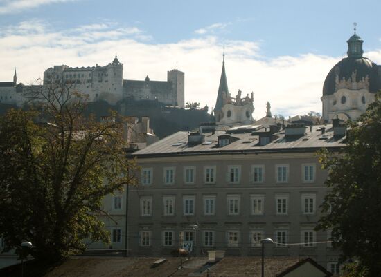 Blick auf Hohensalzburg