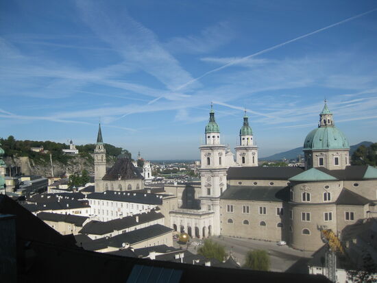 Blick von der Festungsgasse