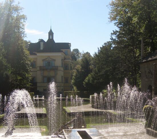 Wasserspiele Fürstentisch