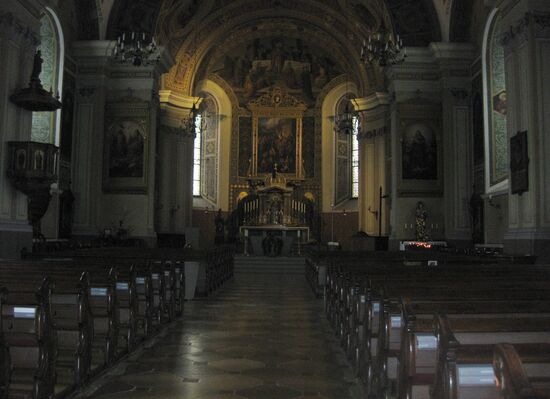 Innenraum der Kirche