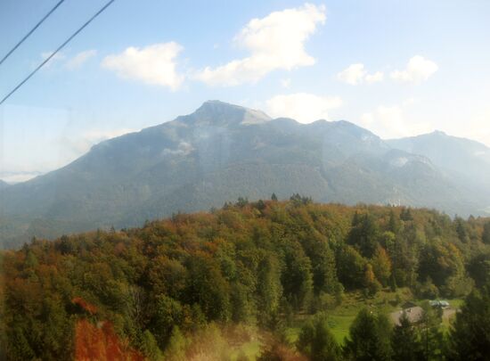 Blick auf den Schafberg