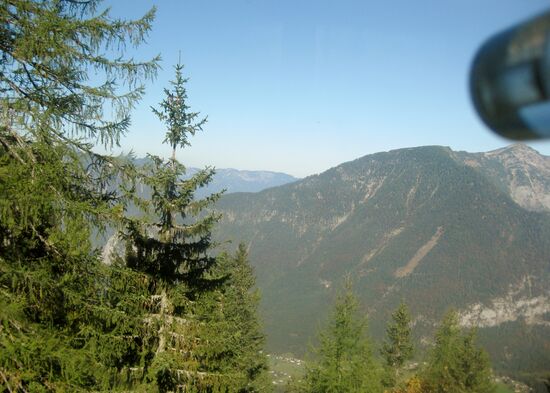 Blick auf die Bergwelt