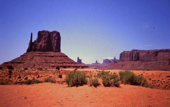 Auf dem Pferd kommt man ziemlich nahe an die Tafelberge