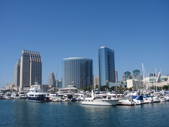 Downtown und die Marina