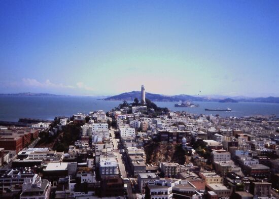 Blick auf Telegraph Hill