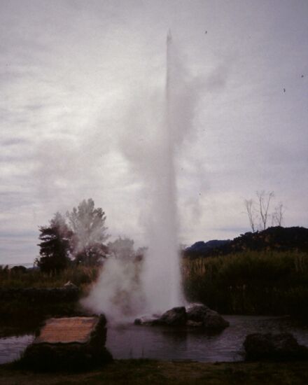 Old Faithfull Geyser of California