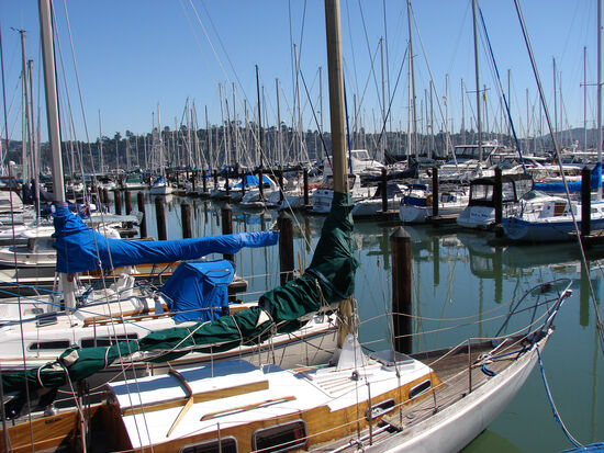 Yachthafen in Sausalito
