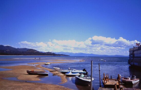 Sandbänke und flaches Wasser
