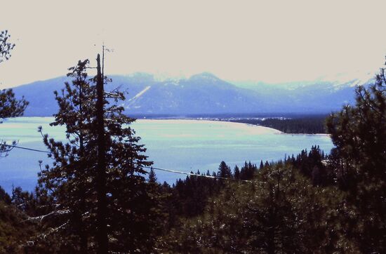 Der Lake Tahoe im Norden