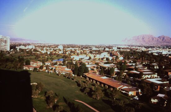 Blick vom Vegas Hilton