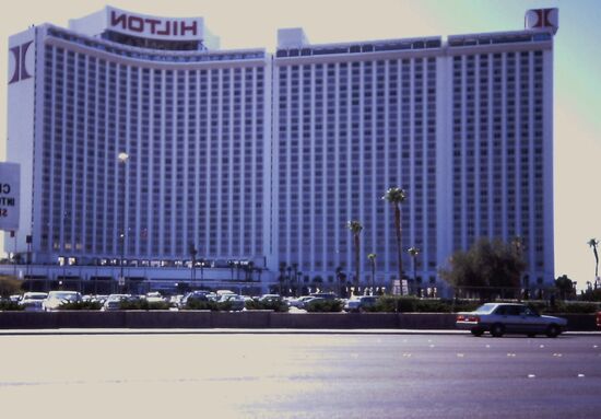 Das Vegas Hilton - falsch rum digitalisiert...
