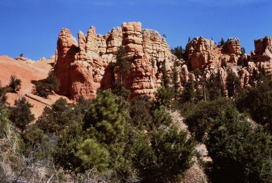 Schöne Felsformationen