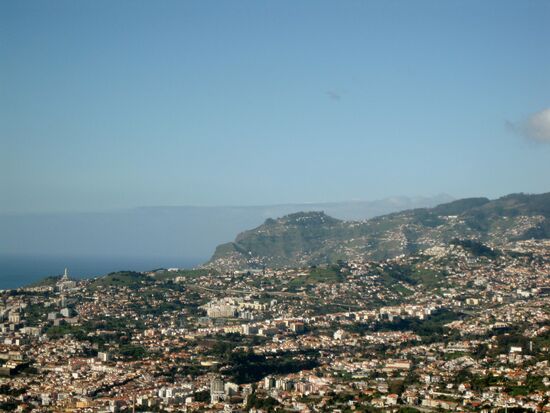 Blick auf Funchal