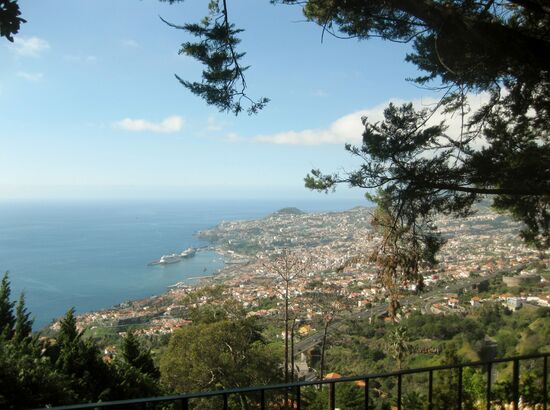 Blick auf Funchal vom Apartment