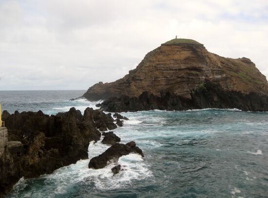 Die vorgelagerte Insel