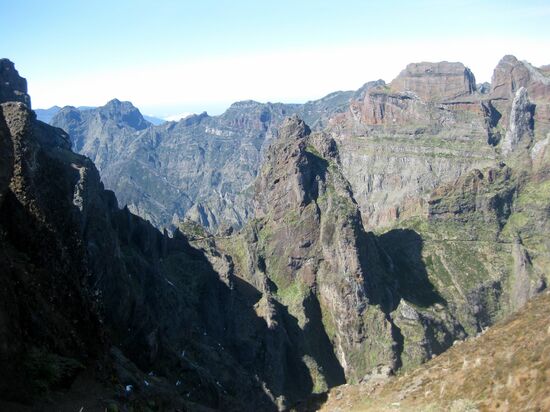 Berge und Schluchten