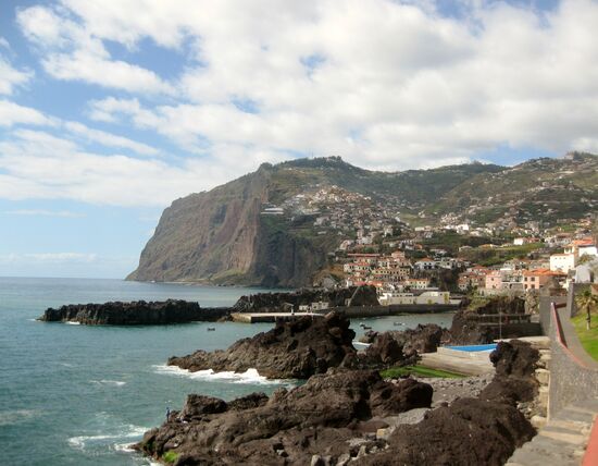 Blick auf Camara de Lobos und Cabo Girao