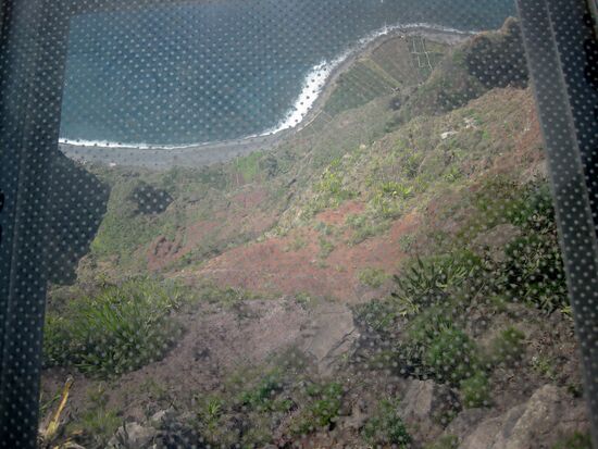 Die gläserne Aussichtsplattform