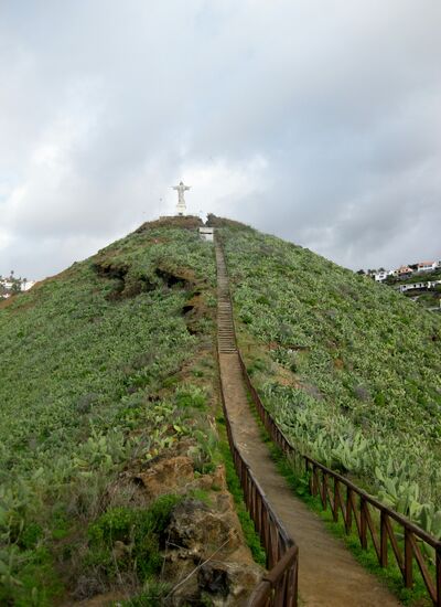 Der Weg zur Christo-Rei-Statue
