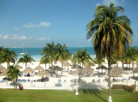 Der Strand beim Apartment