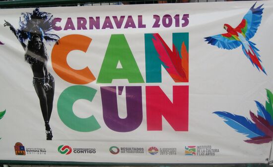 Auch in Cancun gibt es Karneval