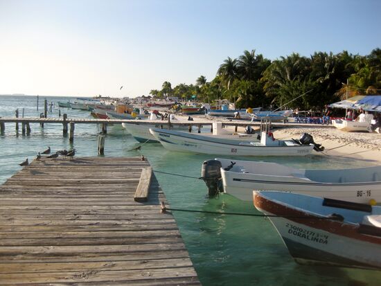 Steg beim Restaurant