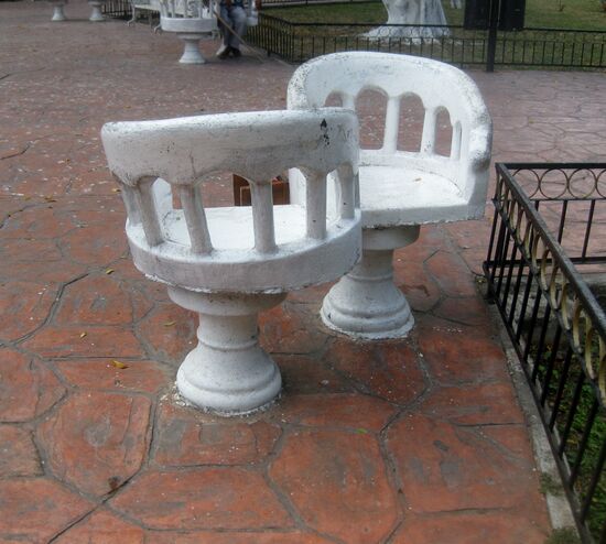 So lässt sich gut plaudern...