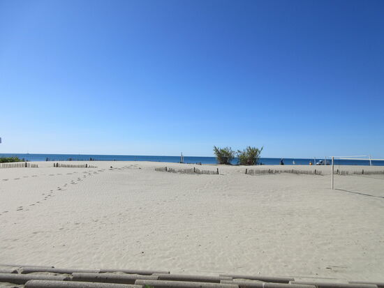 Blick auf den Plage Couchante