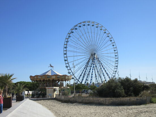Riesenrad am "Point Zero"